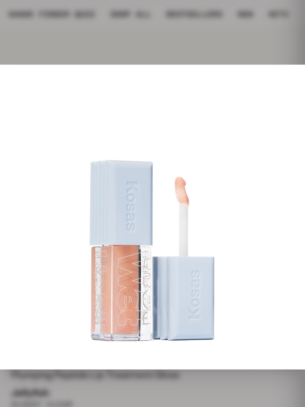 Kosas Sheer Lip Oil Gloss - Jellyfish Clear